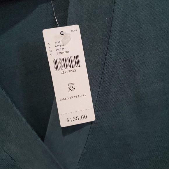 NWT Anthropologie teal suede dress - Picture 4 of 4